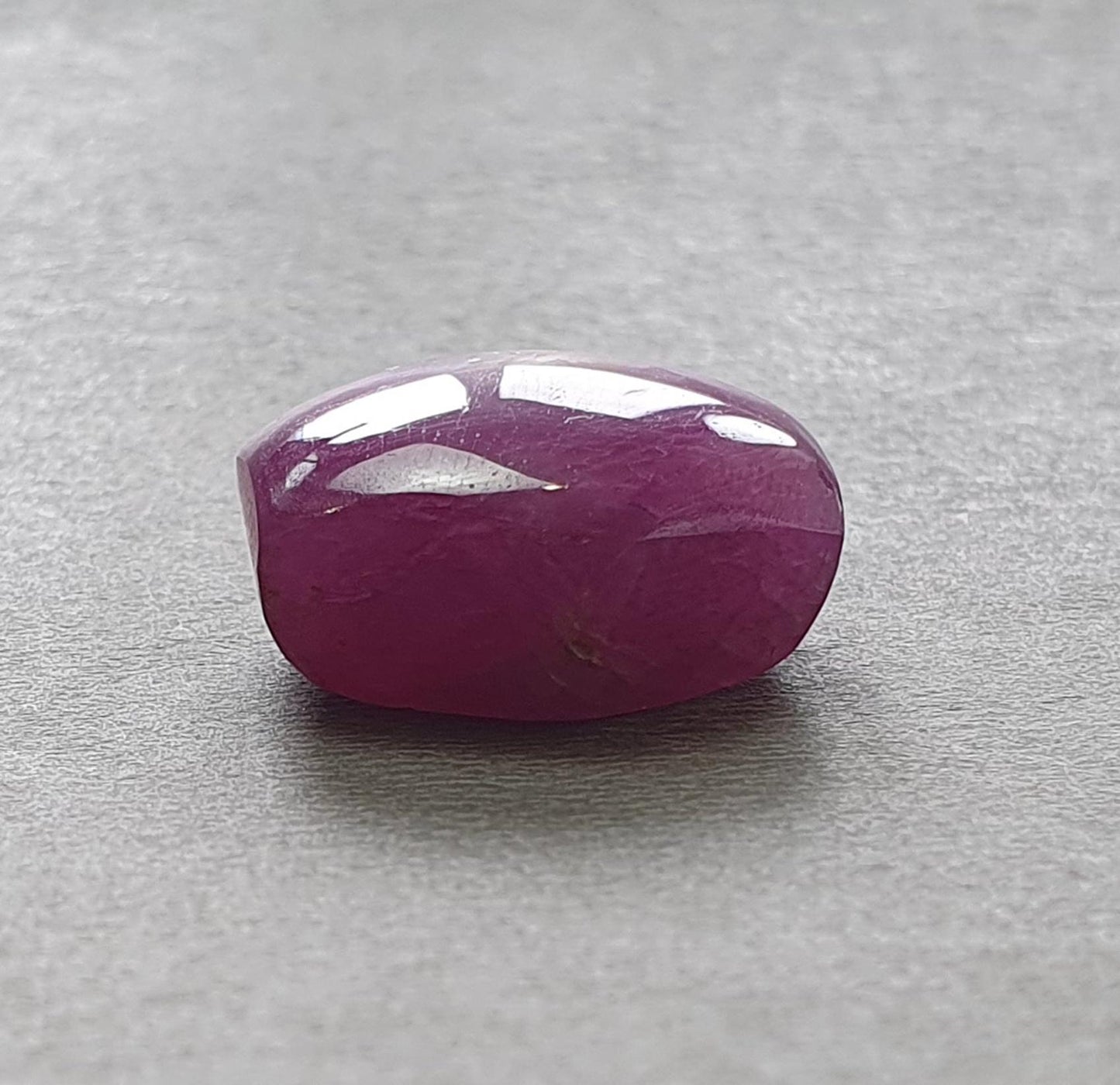 Star RUBY Gemstone Cabochon : 32.40cts Natural Untreated African Red Ruby 6Ray Star Hexagon Shape 18*16mm