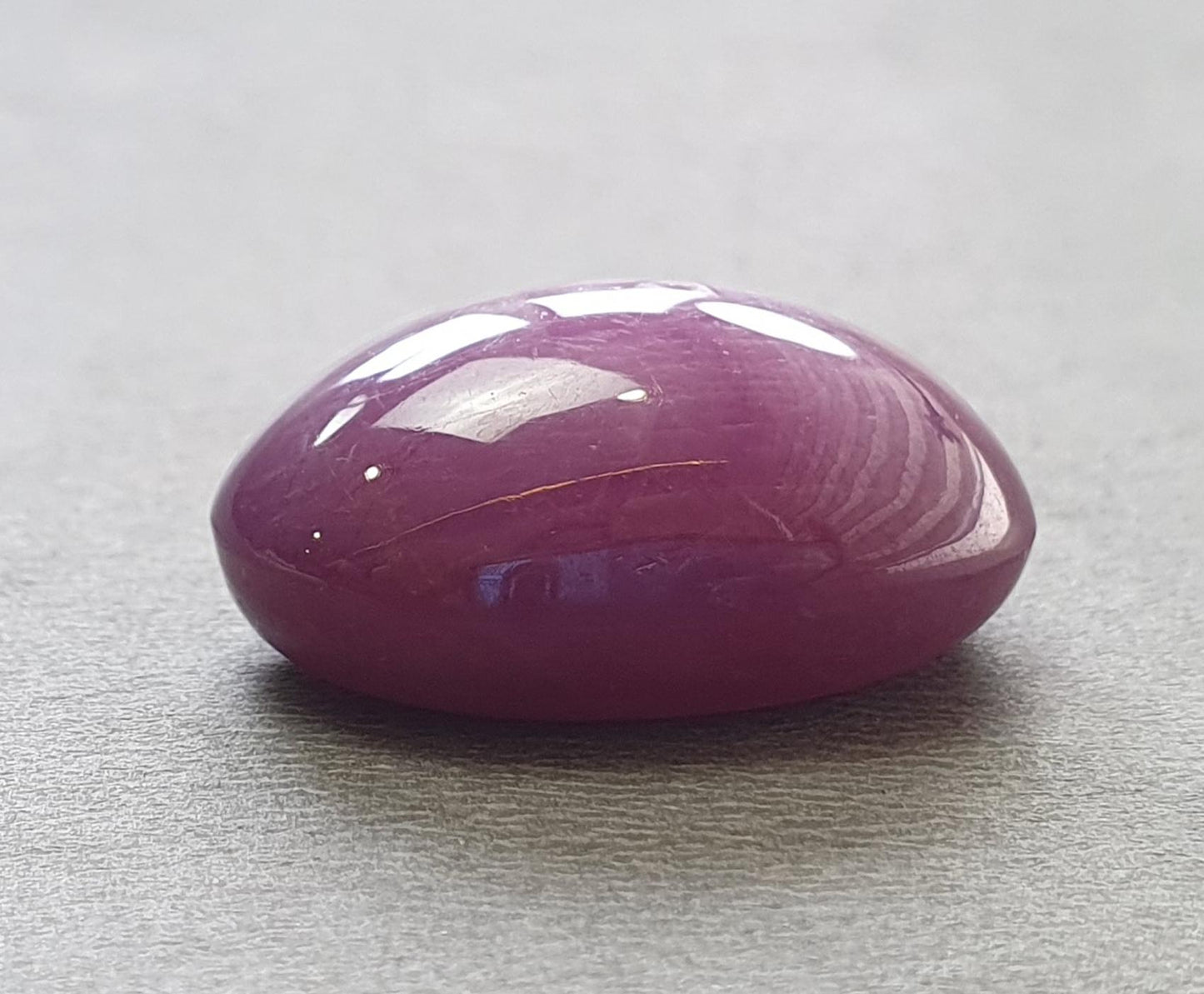 Star RUBY Gemstone Cabochon : 43.30cts Natural Untreated African Red Ruby 6Ray Star Oval Shape 23*17mm