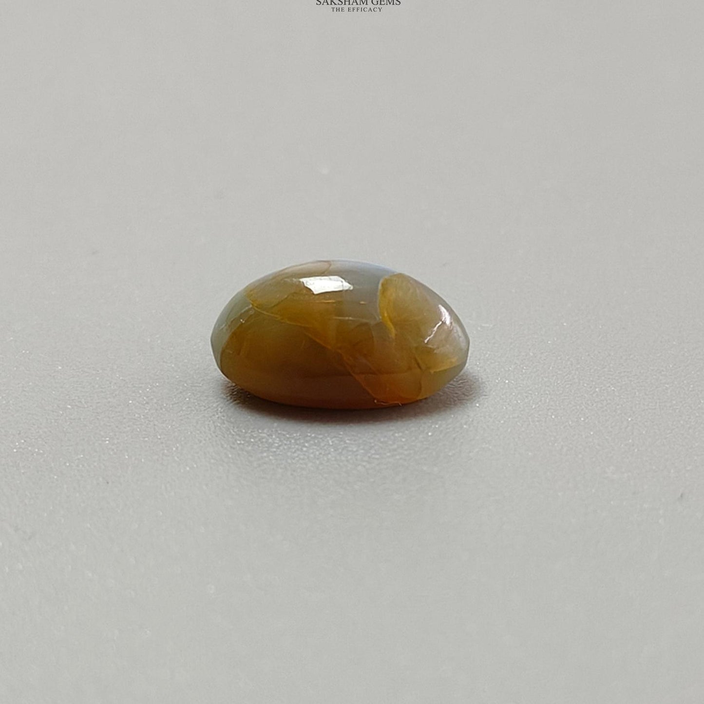 CHRYSOBERYL CAT'S EYE Gemstone Cabochon : Natural Untreated Unheated Cat's Eye Oval Shape For Jewelry