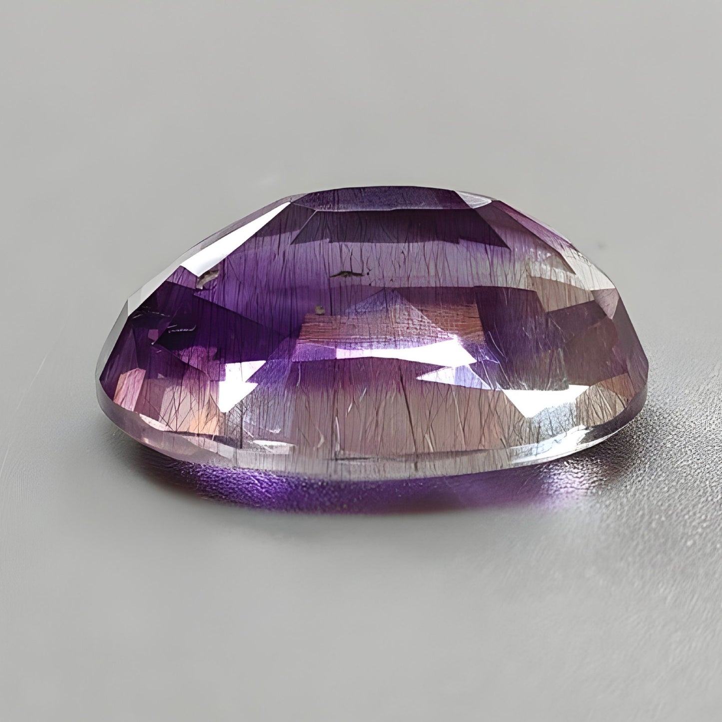 pietra preziosa ametista taglio sfaccettato