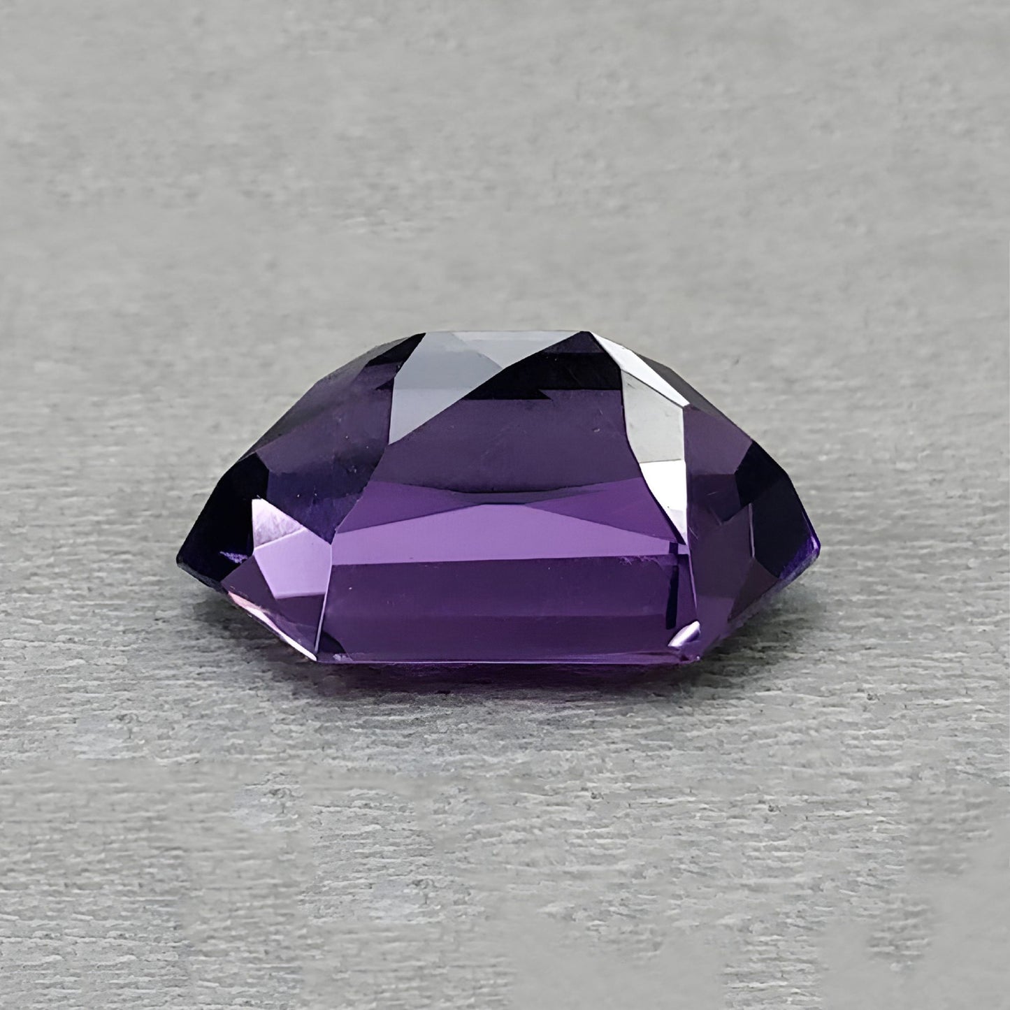 8.75cts Amethyst Quartz Faceted Cut Natural Untreated Gemstone Hexagon Shape