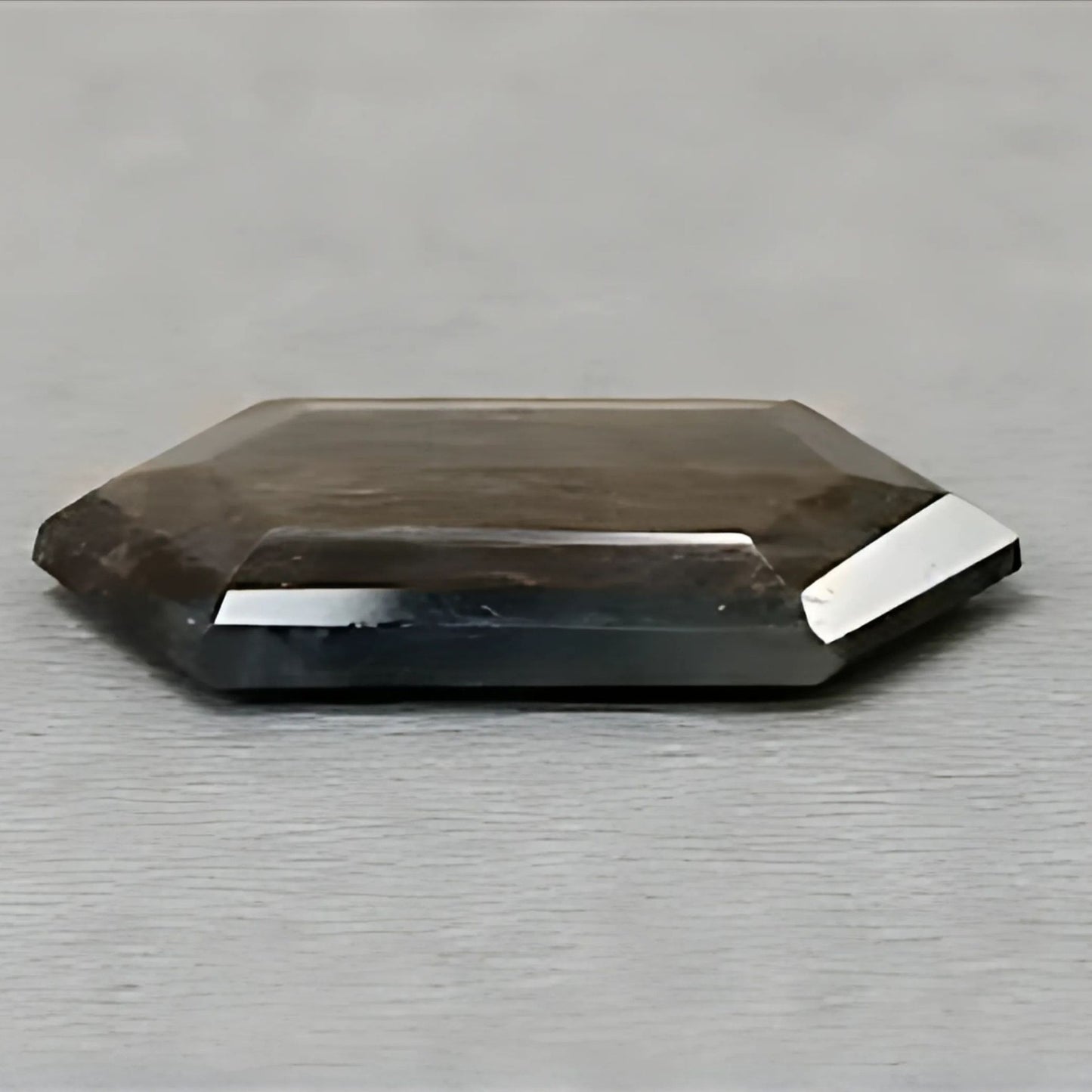 22.95cts Chocolate Sapphire Faceted Cut Gemstone Natural Untreated Hexagon Shape