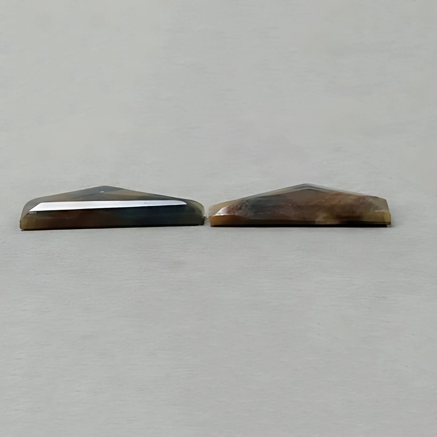 チョコレートサファイアファンシーファセットカット