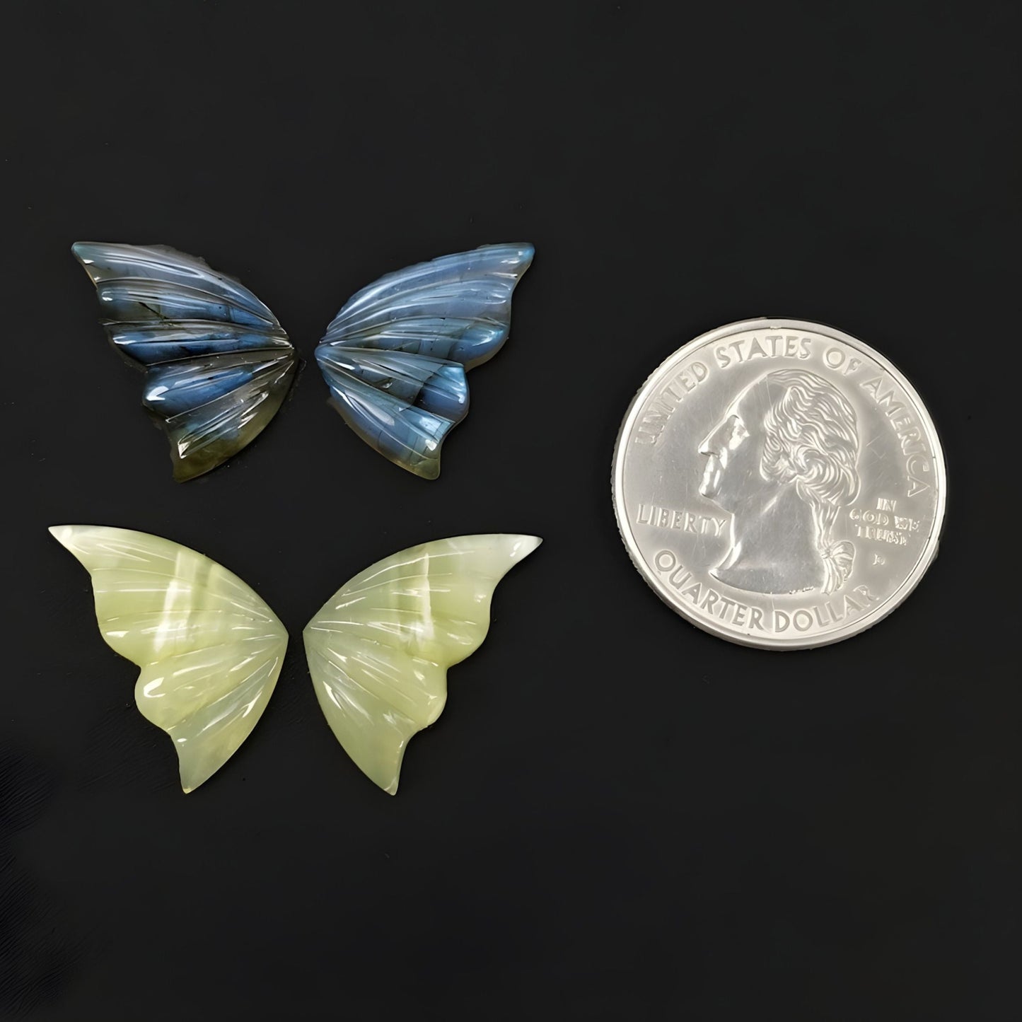 ラブラドライト、宝石用オパール