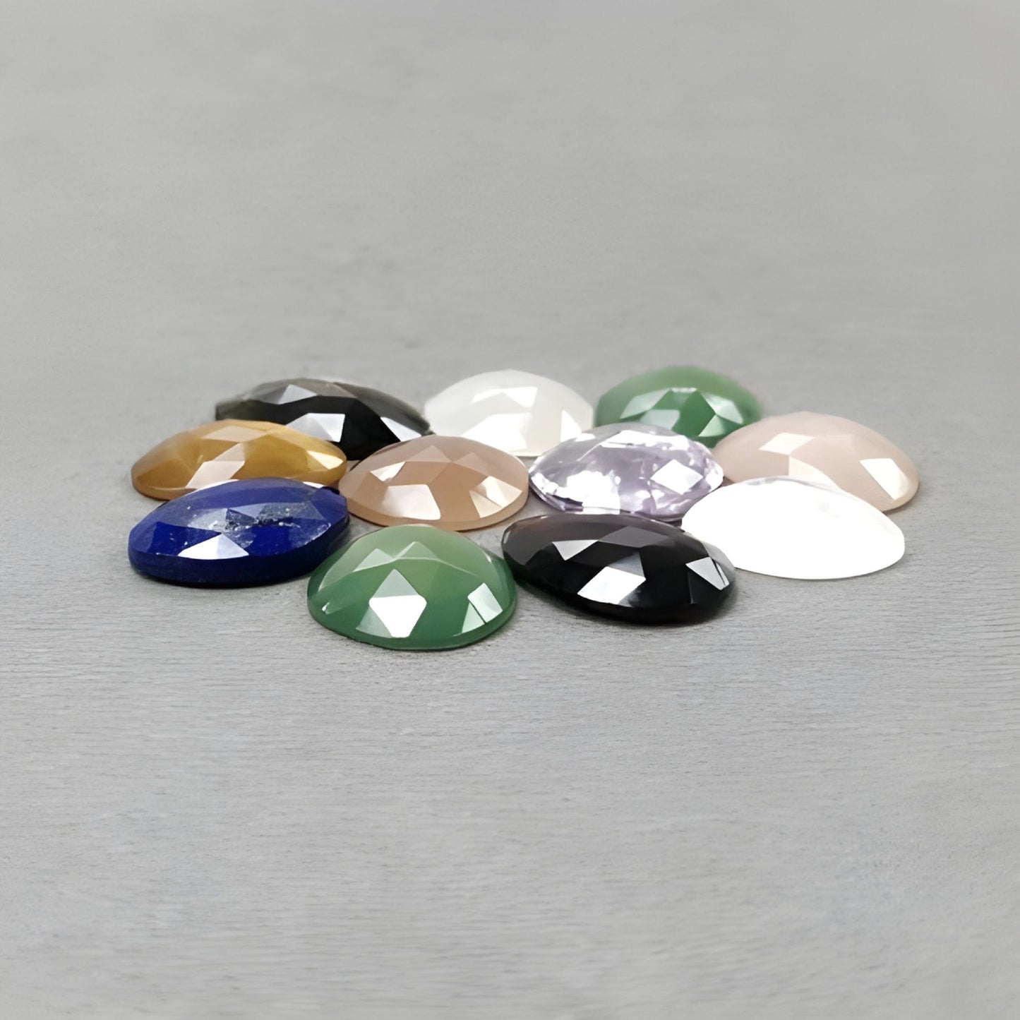 ジュエリー用の天然未処理の多色宝石