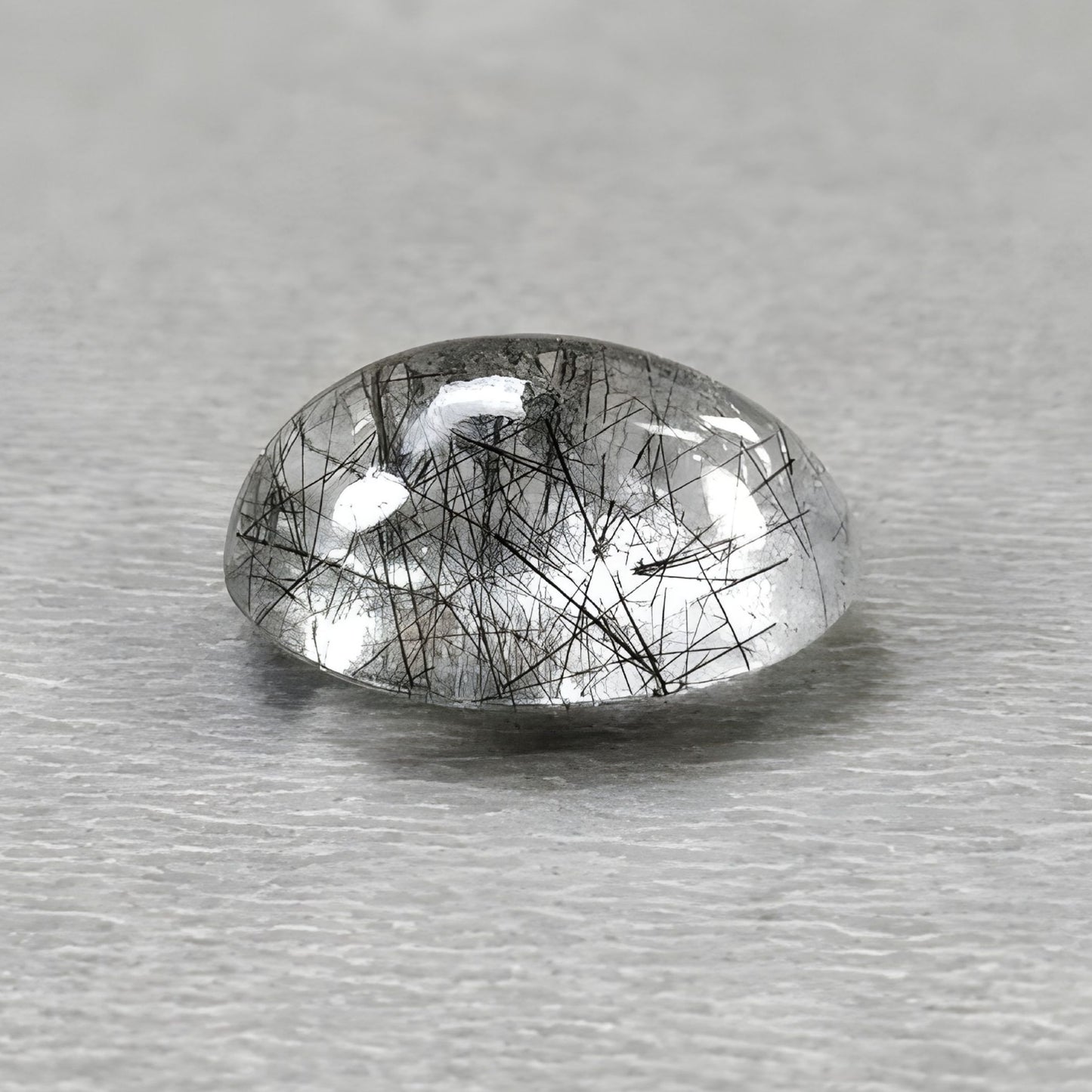 9.10cts Rutile Quartz Gemstone Natural Untreated Cabochon Oval Shape