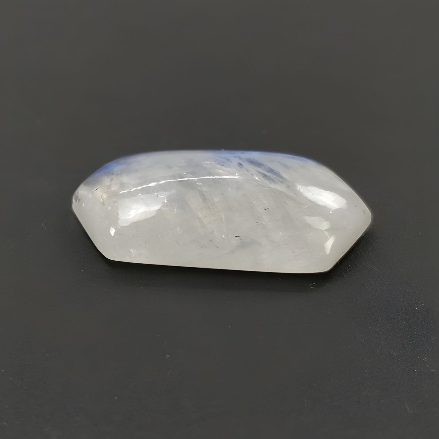 26.65cts Rainbow Moonstone Gemstone Natural Untreated Cabochon Hexagon Shape