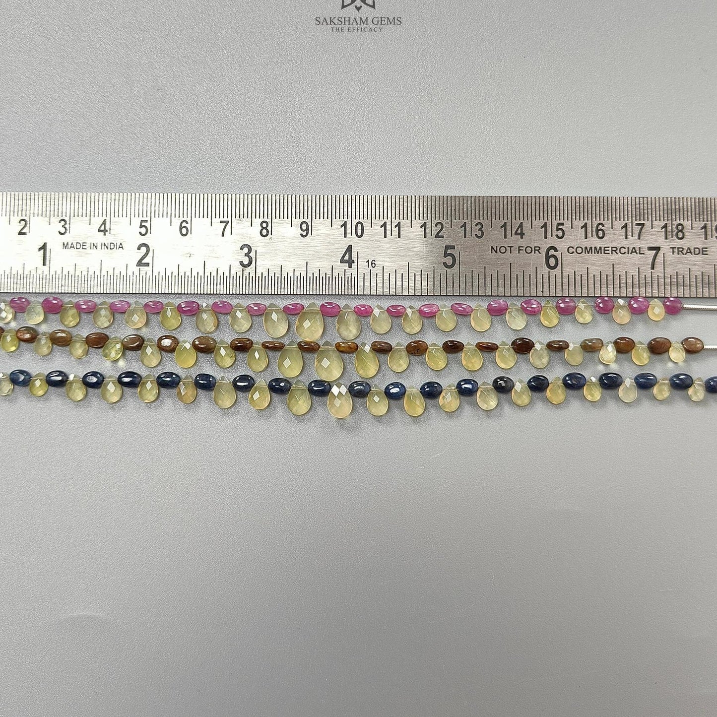 Yellow Opal Golden Blue Sapphire Ruby Faceted Loose Beads: Natural Untreated Gemstone Opal Pear Oval Plain Beads For Jewelry