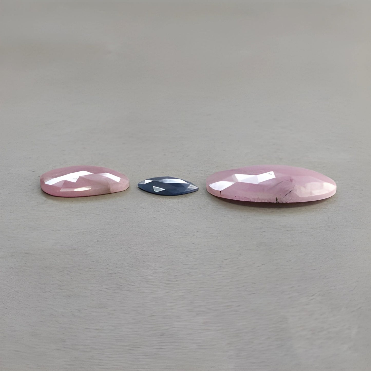 Flat Back Pink Sapphire
