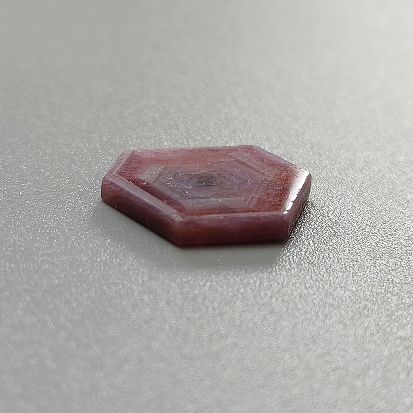 zafiro rosa natural sin tratar