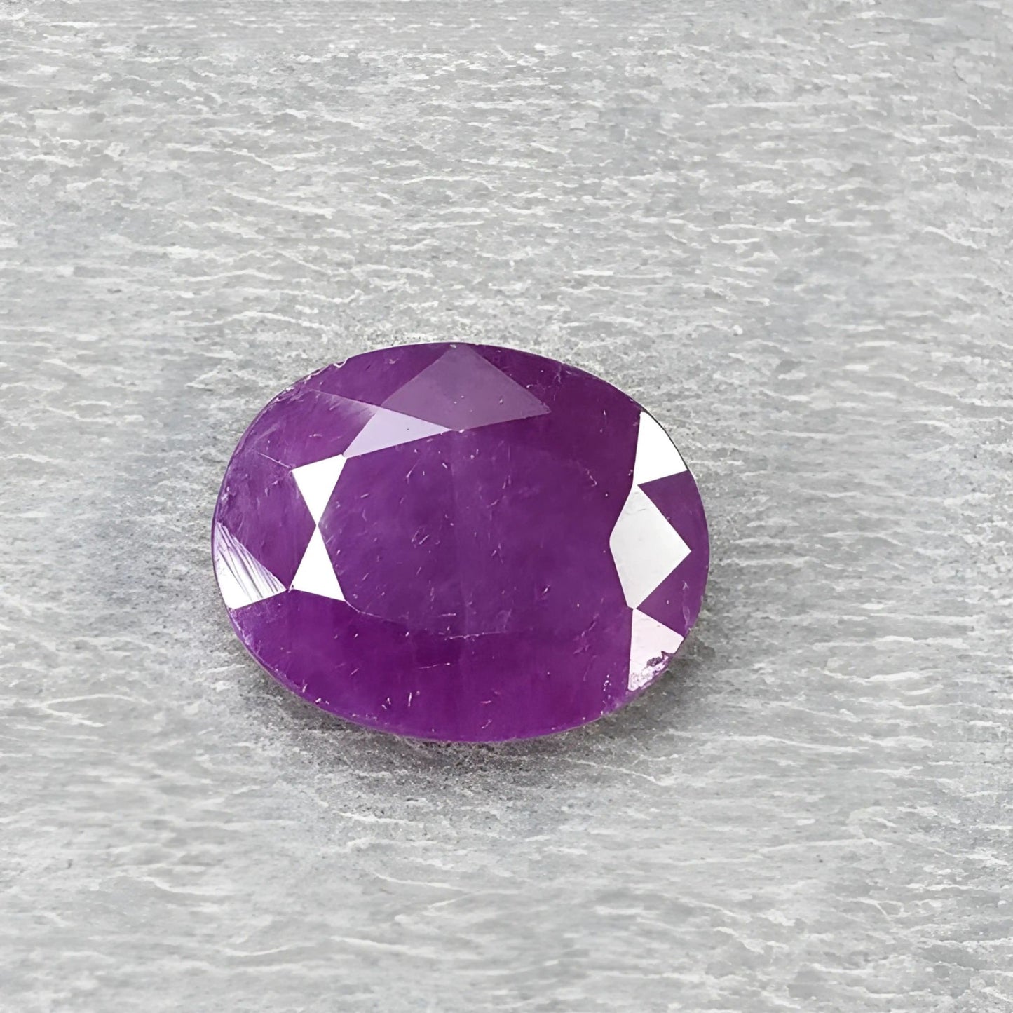 7.80cts Red Ruby Normal Cut Natural Untreated Gemstone Oval Shape 14*11mm Shape 1pc