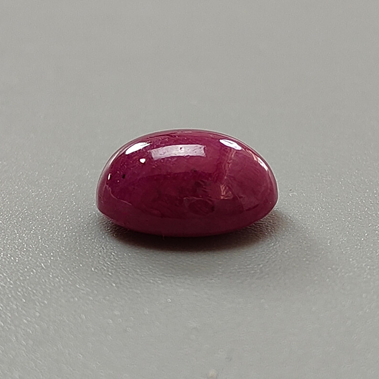 7.80cts Ruby Gemstone Natural Untreated Cabochon Oval Shape July Birthstone