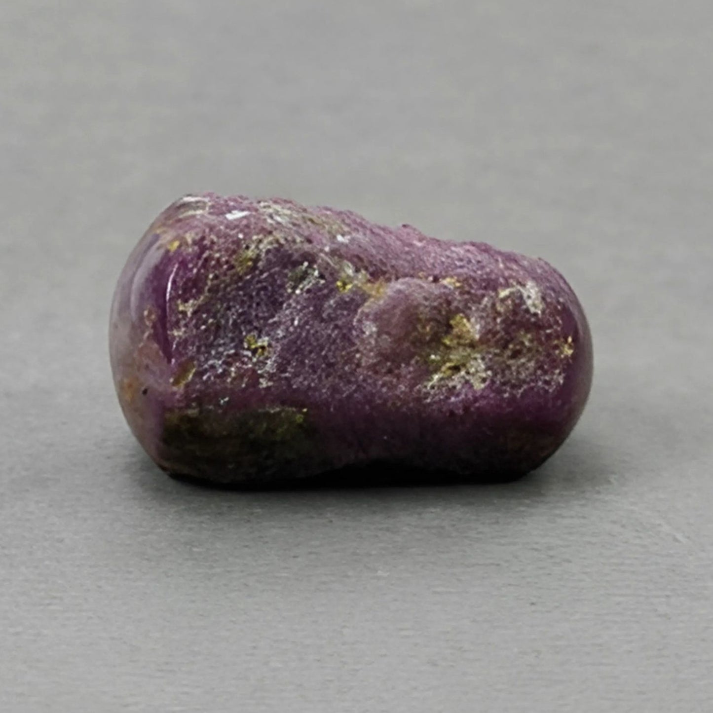 115.80cts Natural Untreated Both Side Star Ruby Gemstone Crystal Wand Healing Specimen 20*18mm