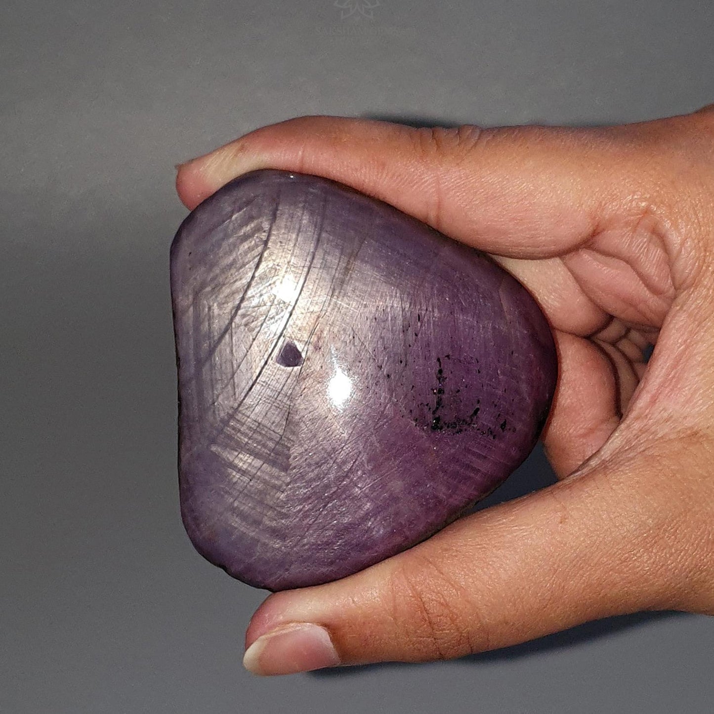 Rare Star Ruby Trapiche Record Keeper Specimen : 1002.00cts Natural Untreated Unheated Ruby Heart Shape Rough Crystal 61.5*58*31mm