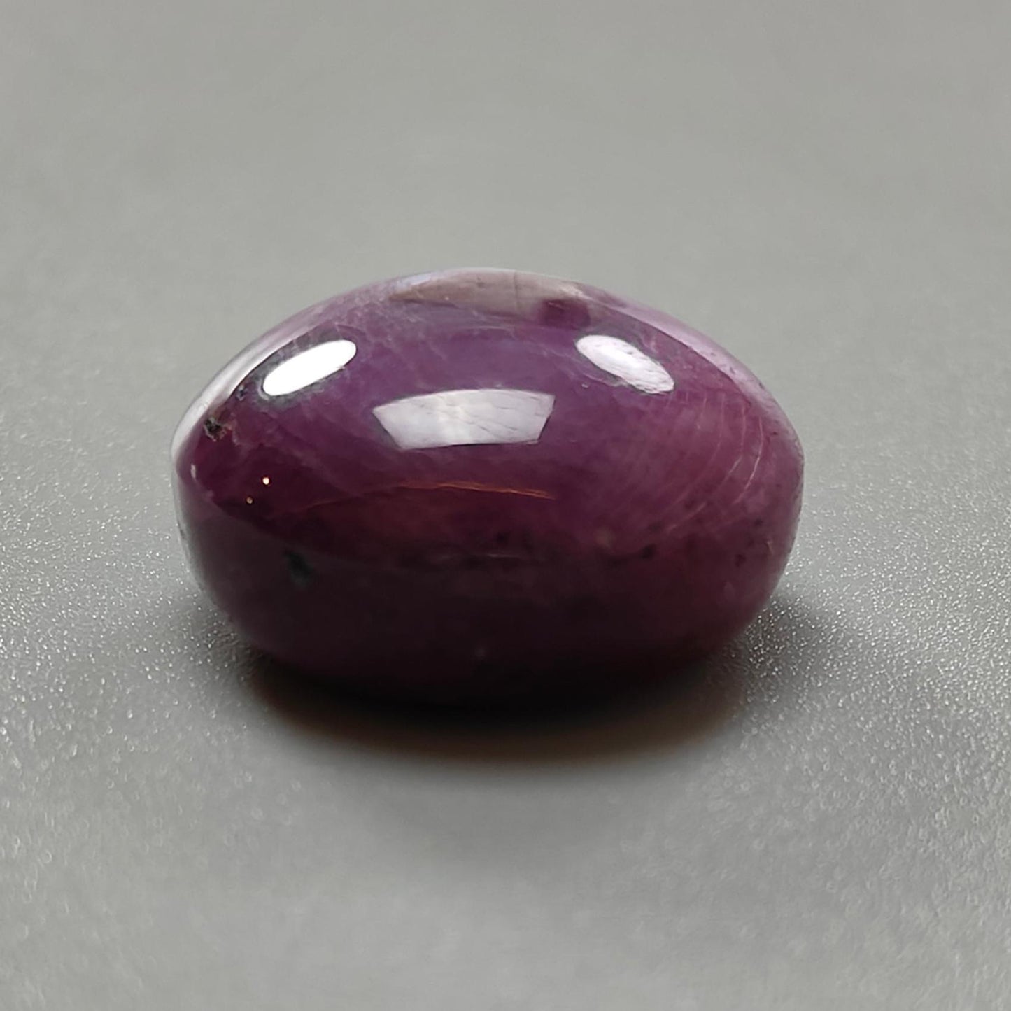 Star Ruby Gemstone Cabochon: 71.60cts Natural Untreated Unheated Red 6Ray Star Ruby Round Shape 22mm 1pc for Jewelry