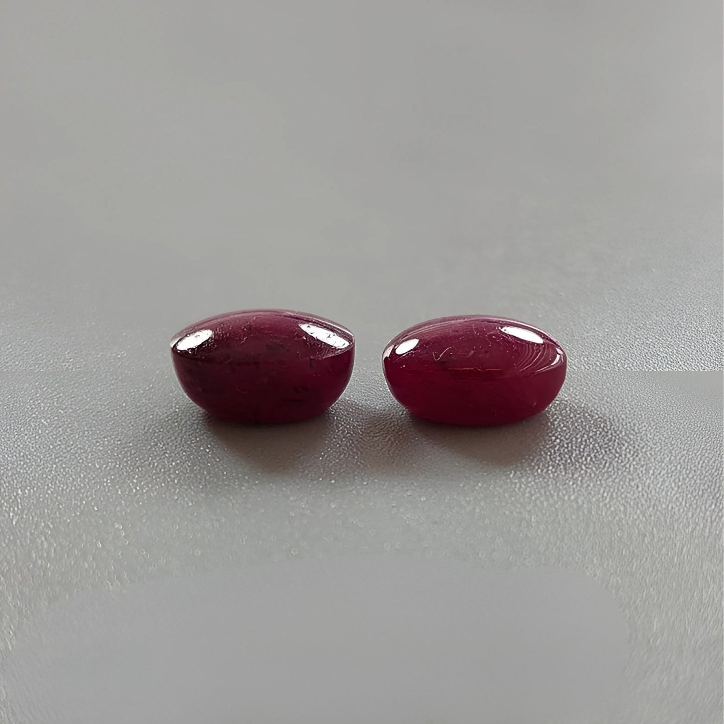 Coppia di rubini stellati