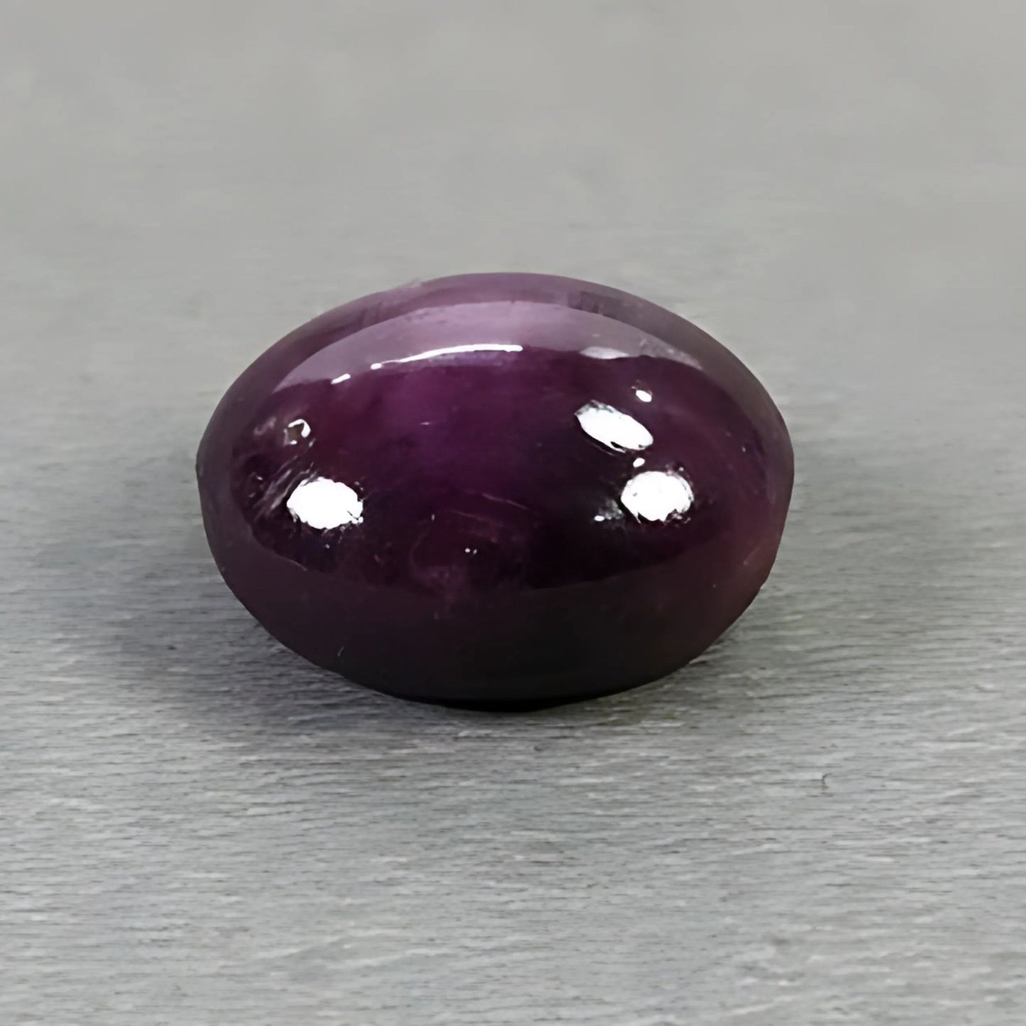 22.80cts Natural Untreated Star Ruby Gemstone Oval Shape Cabochon 16*14.5mm