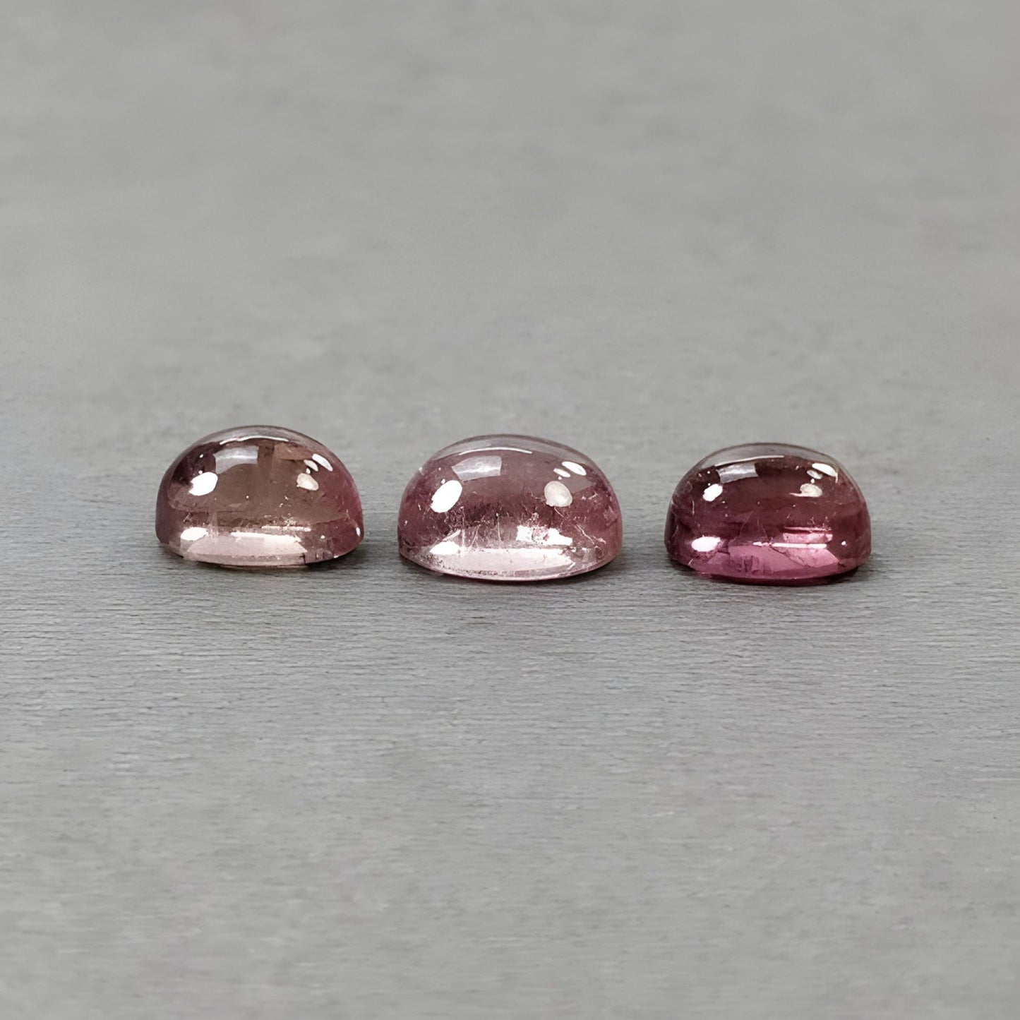 8.00cts Tourmaline Natural Untreated Cabochon Gemstone Oval Shape 3pcs