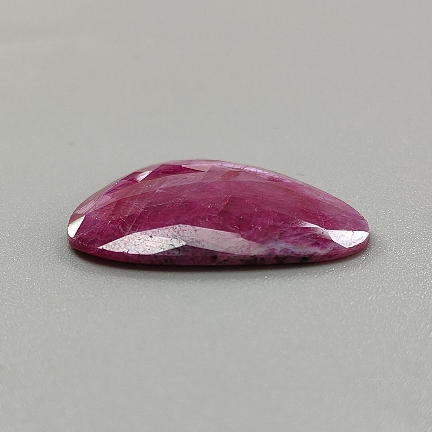 20.50cts Natural Untreated Ruby Gemstone Rose Cut Slices Fancy Shape