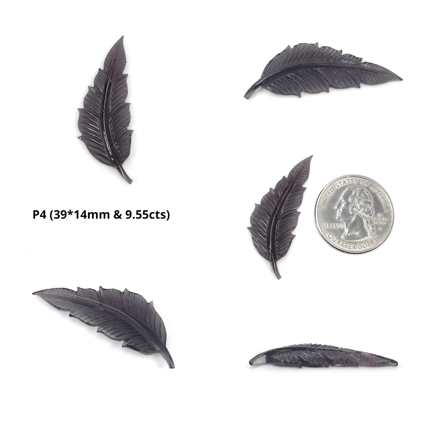 Watermelon Tourmaline Gemstone Carving : Natural Untreated Unheated Bi-Color Tourmaline Hand Carved Leaf