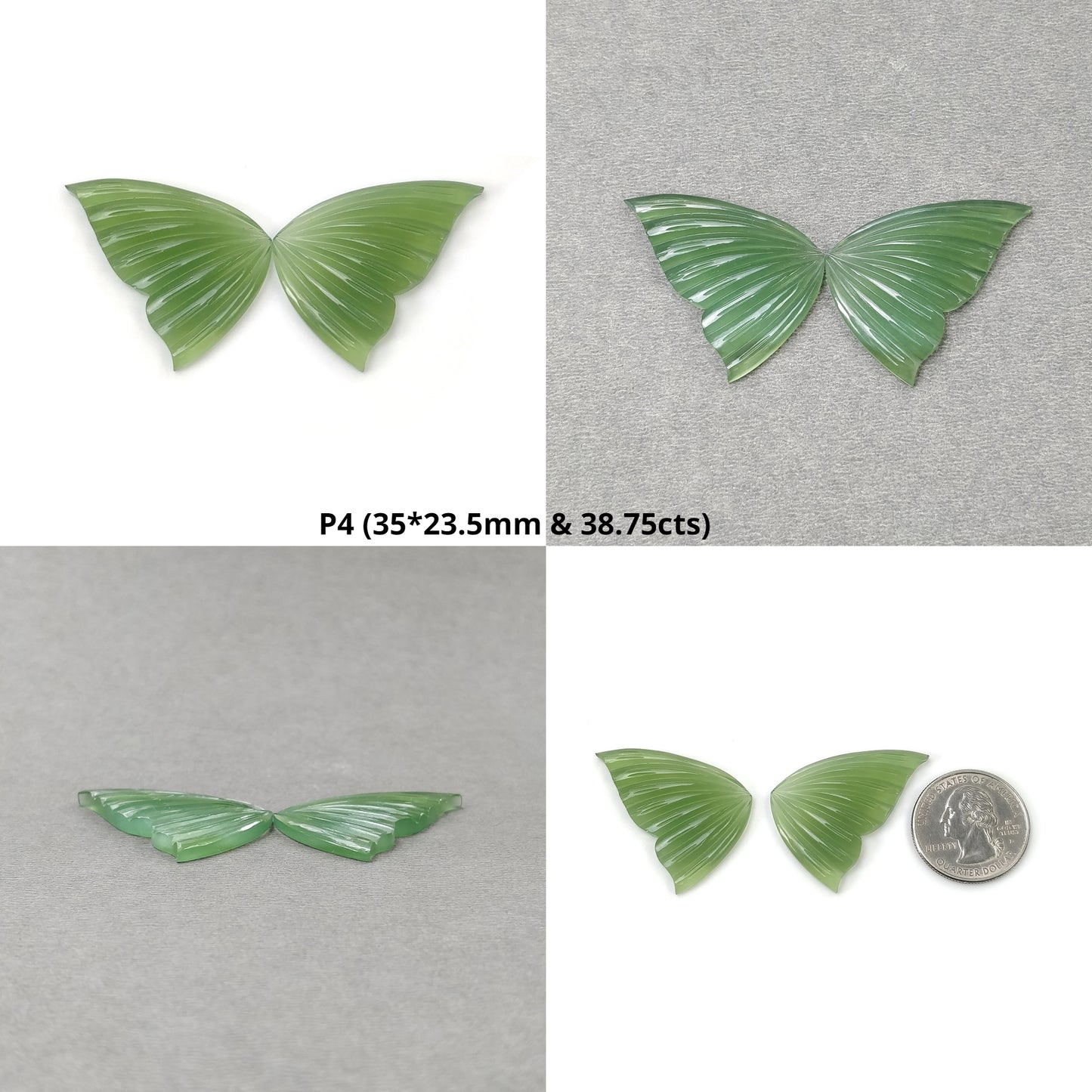 Antigorite Serpentine Butterfly