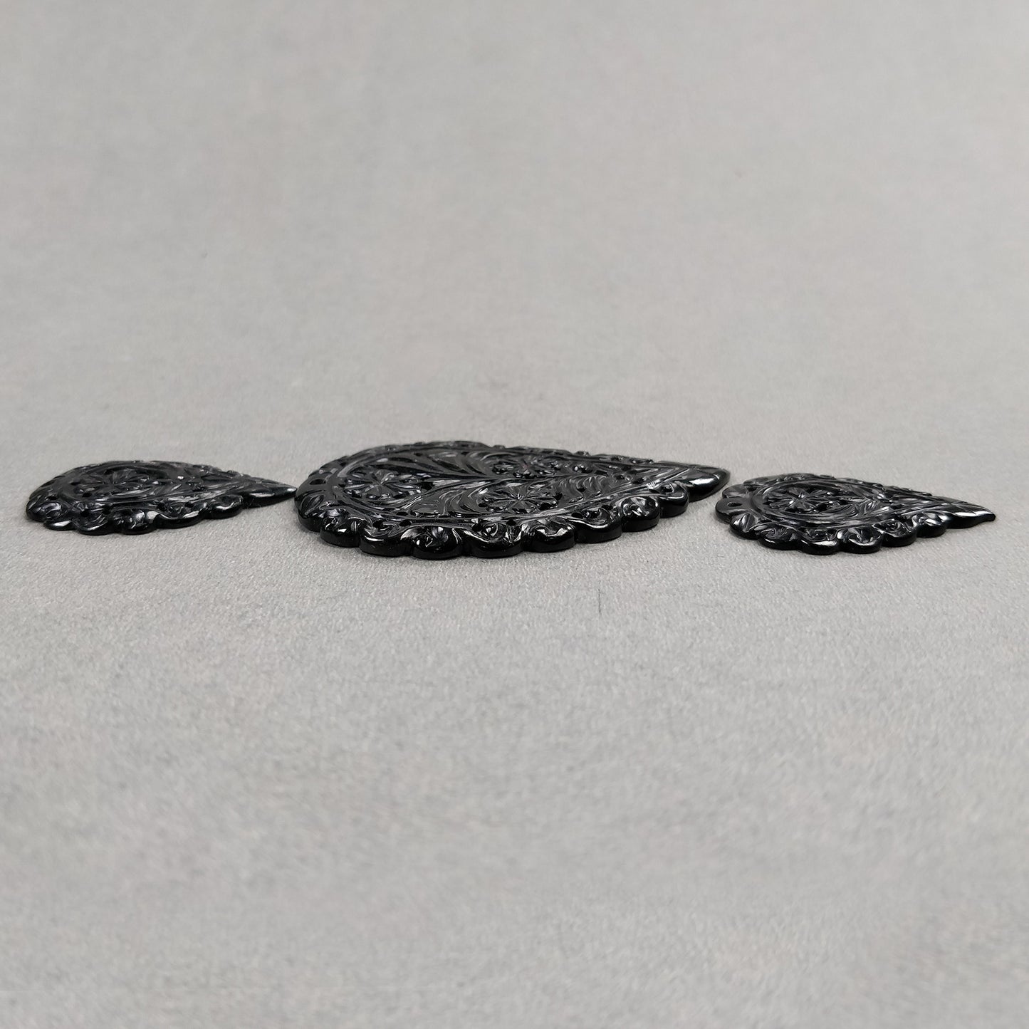 Black Tourmaline Leaves