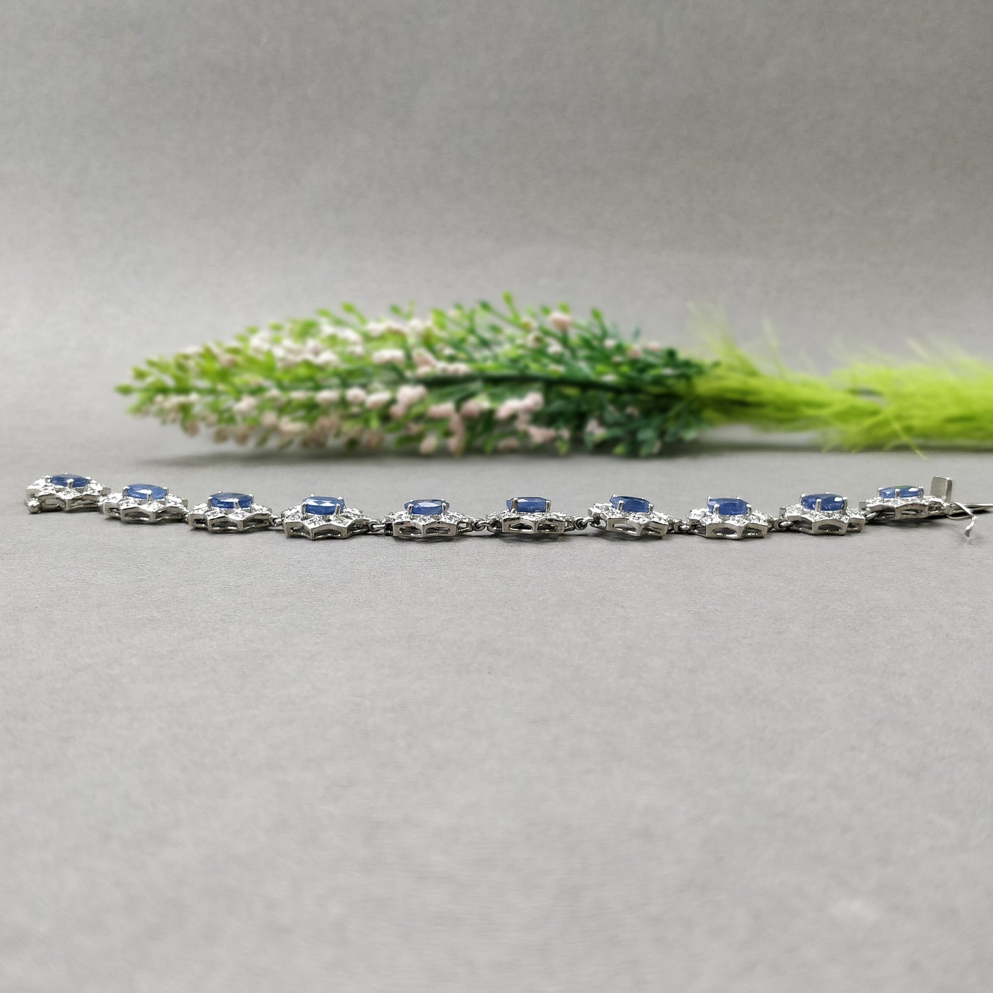 Blue Sapphire Bracelet