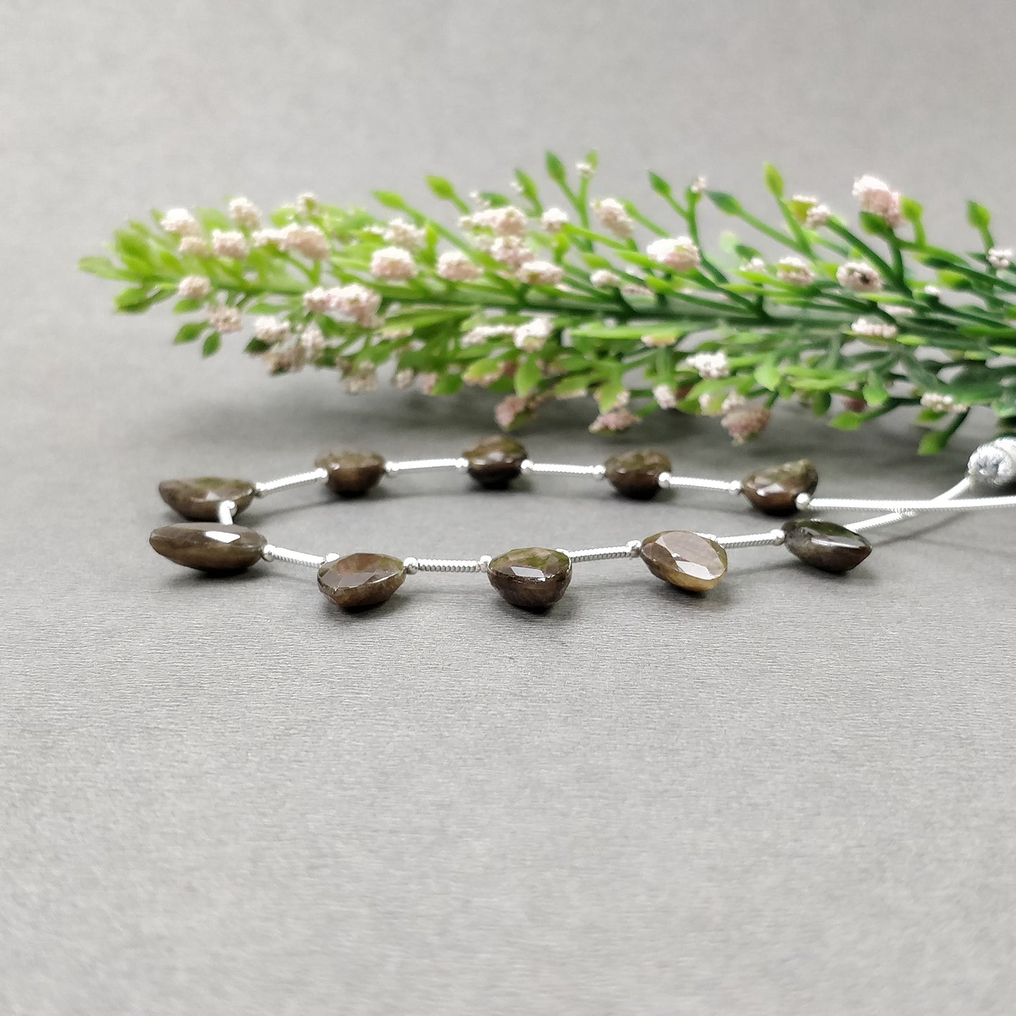 Chocolate Sapphire Beads