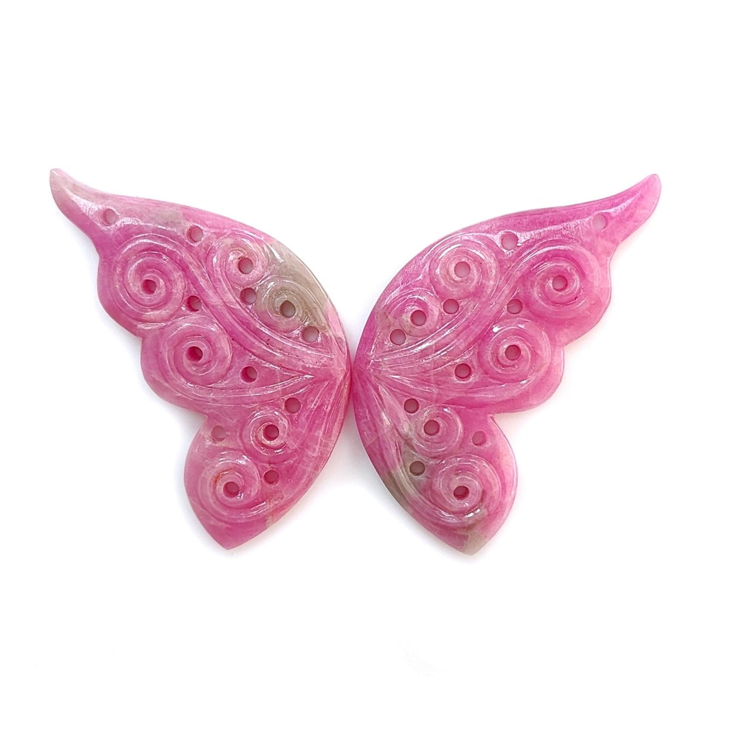Pink Gemstone Butterfly