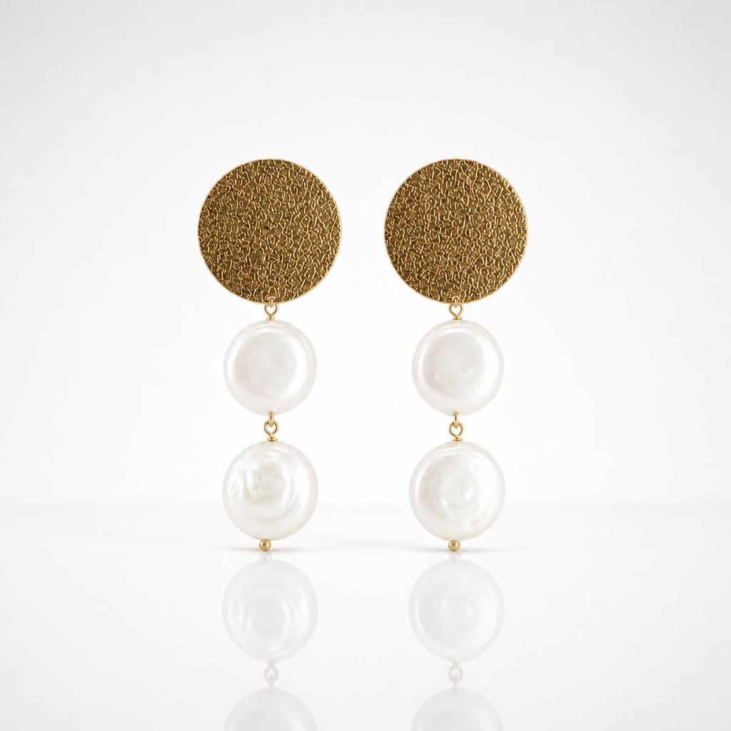 Pearl Gemstone Earring