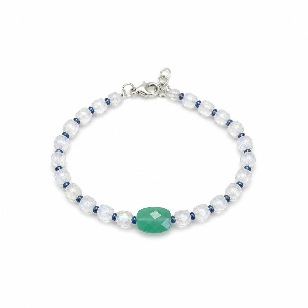 Moonstone Gemstone Bracelet