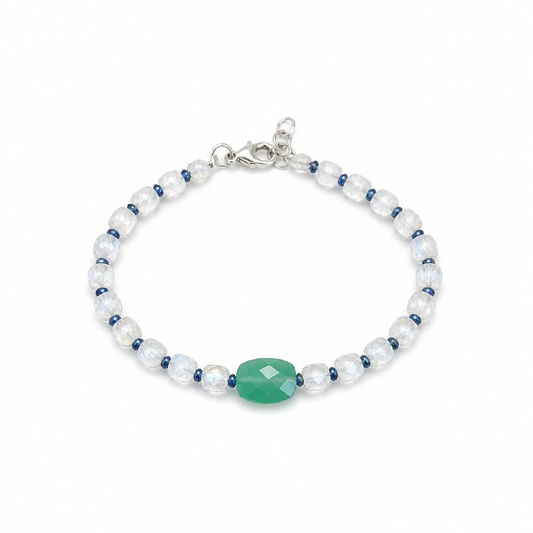 Moonstone Gemstone Bracelet