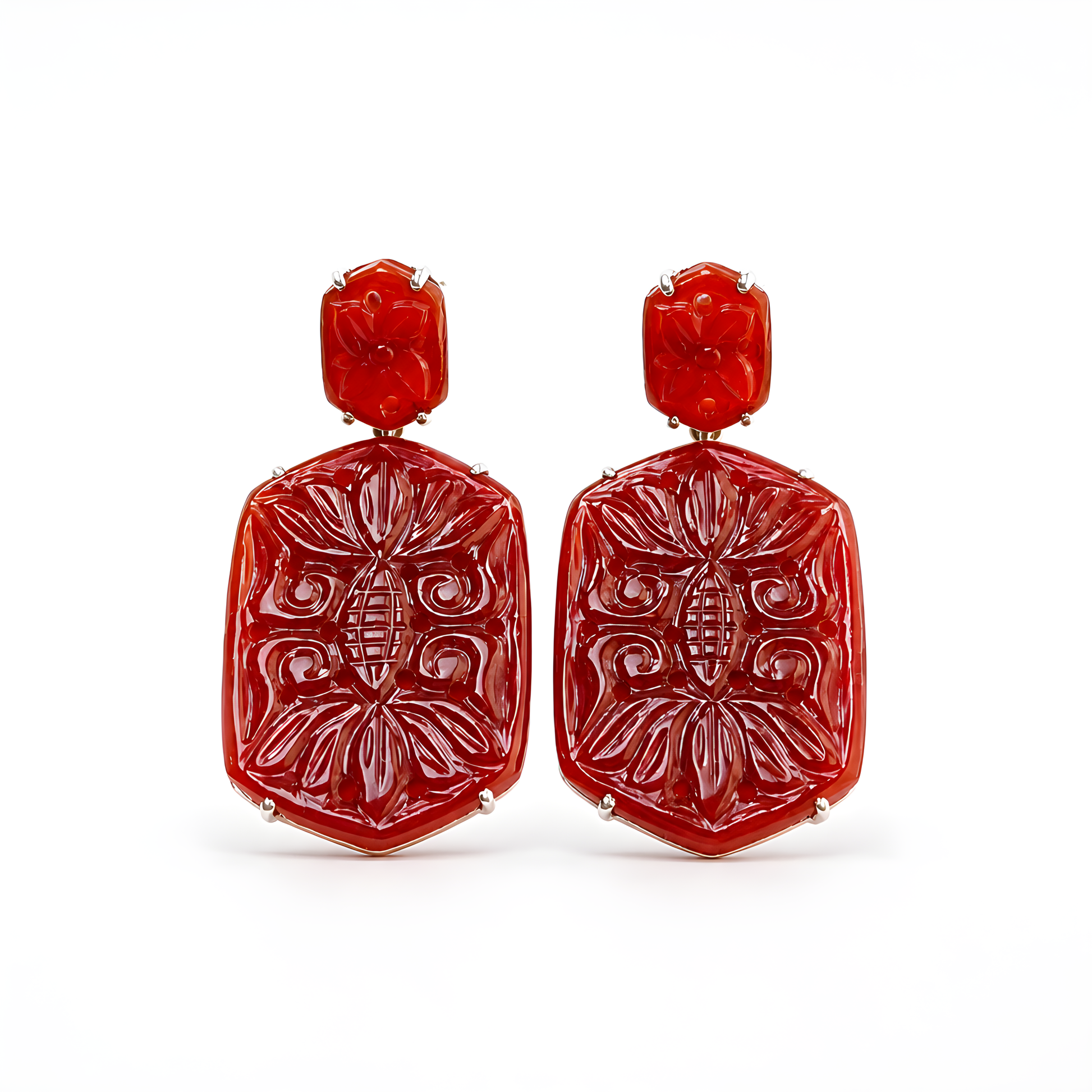 Onyx Gemstone 925 Silver Earring