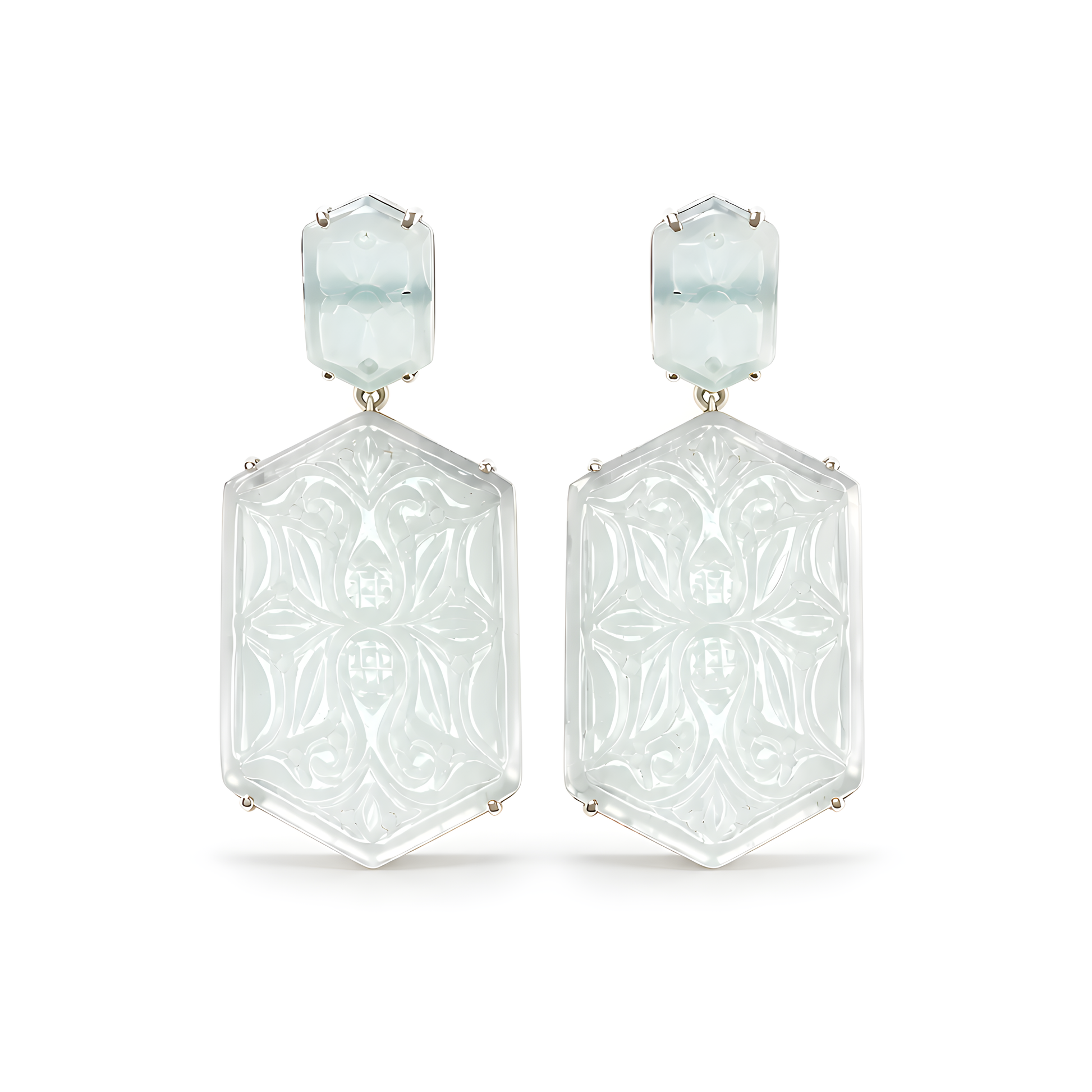 Onyx Gemstone 925 Silver Earring
