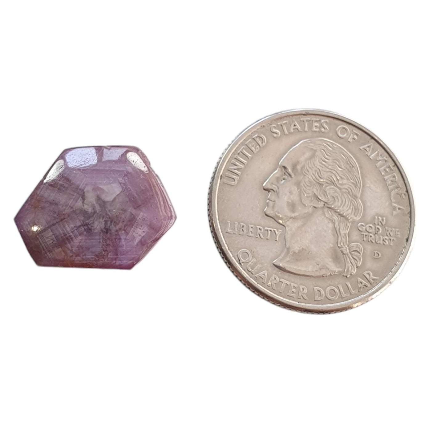 Johnson Star Trapiche Ruby Gemstone Cabochon : 15.60cts Natural Untreated Unheated 6Ray Star Ruby Hexagon Shape 16.5*14mm