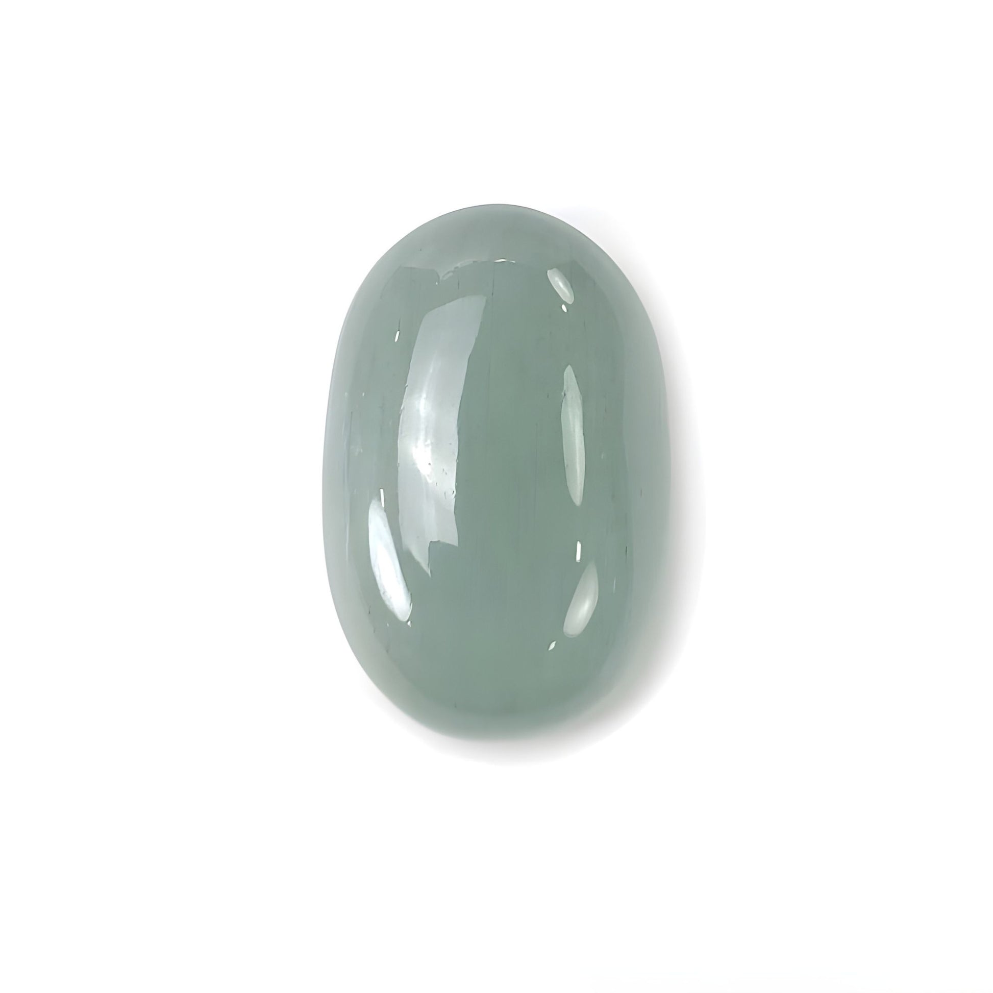 aquamarine cabochon gemstone