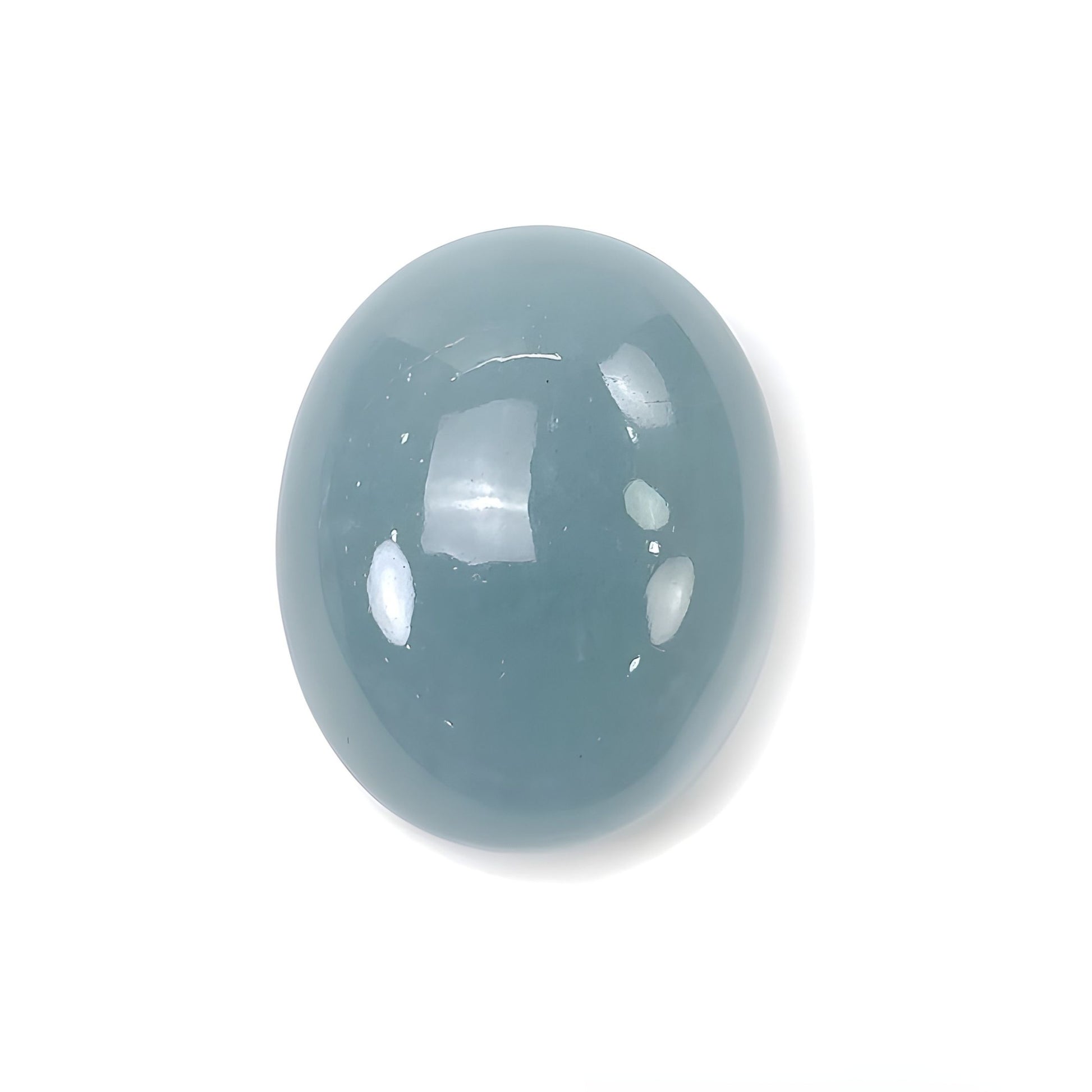 aquamarine cabochon gemstone