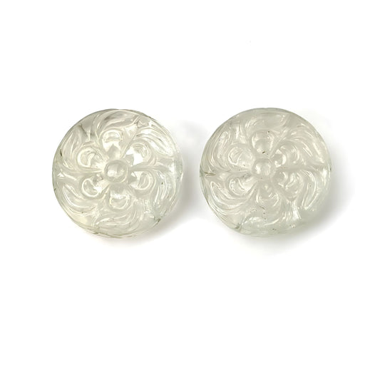 aquamarine carving gemstone