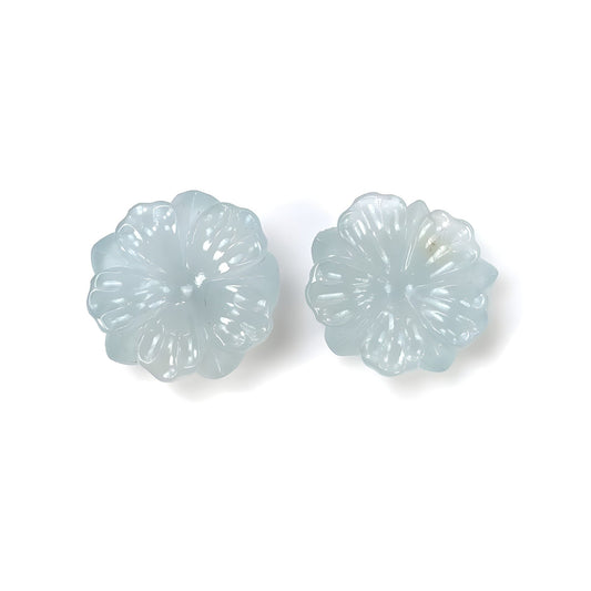 aquamarine carving gemstone