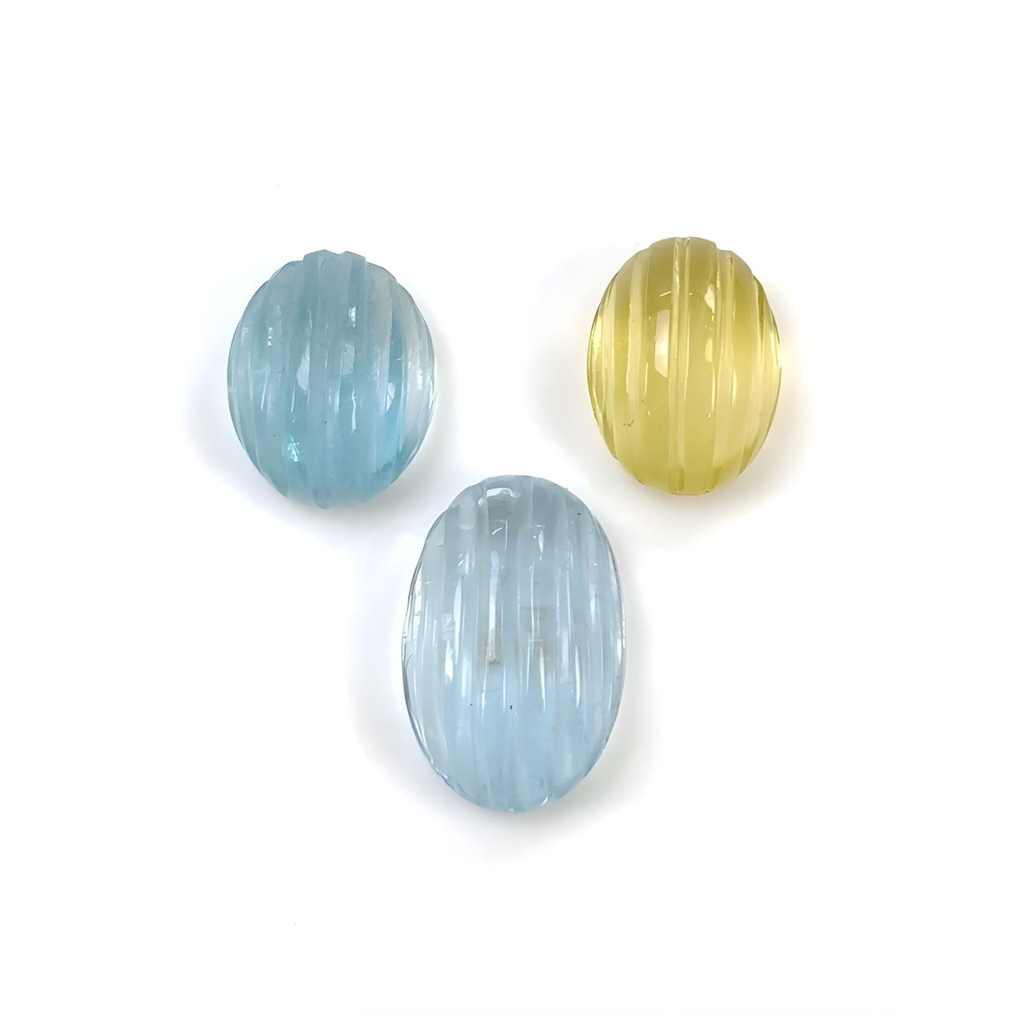 aquamarine carving gemstone