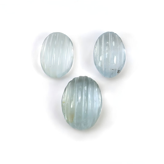 aquamarine carving gemstone