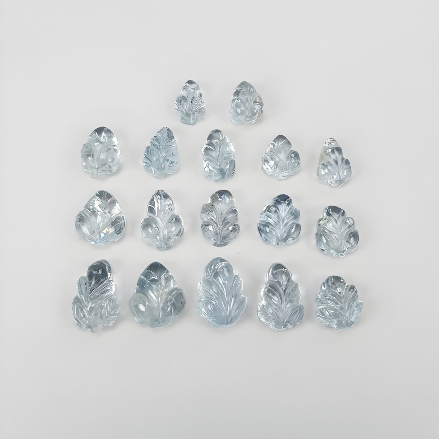 Aquamarine Carving Gemstone