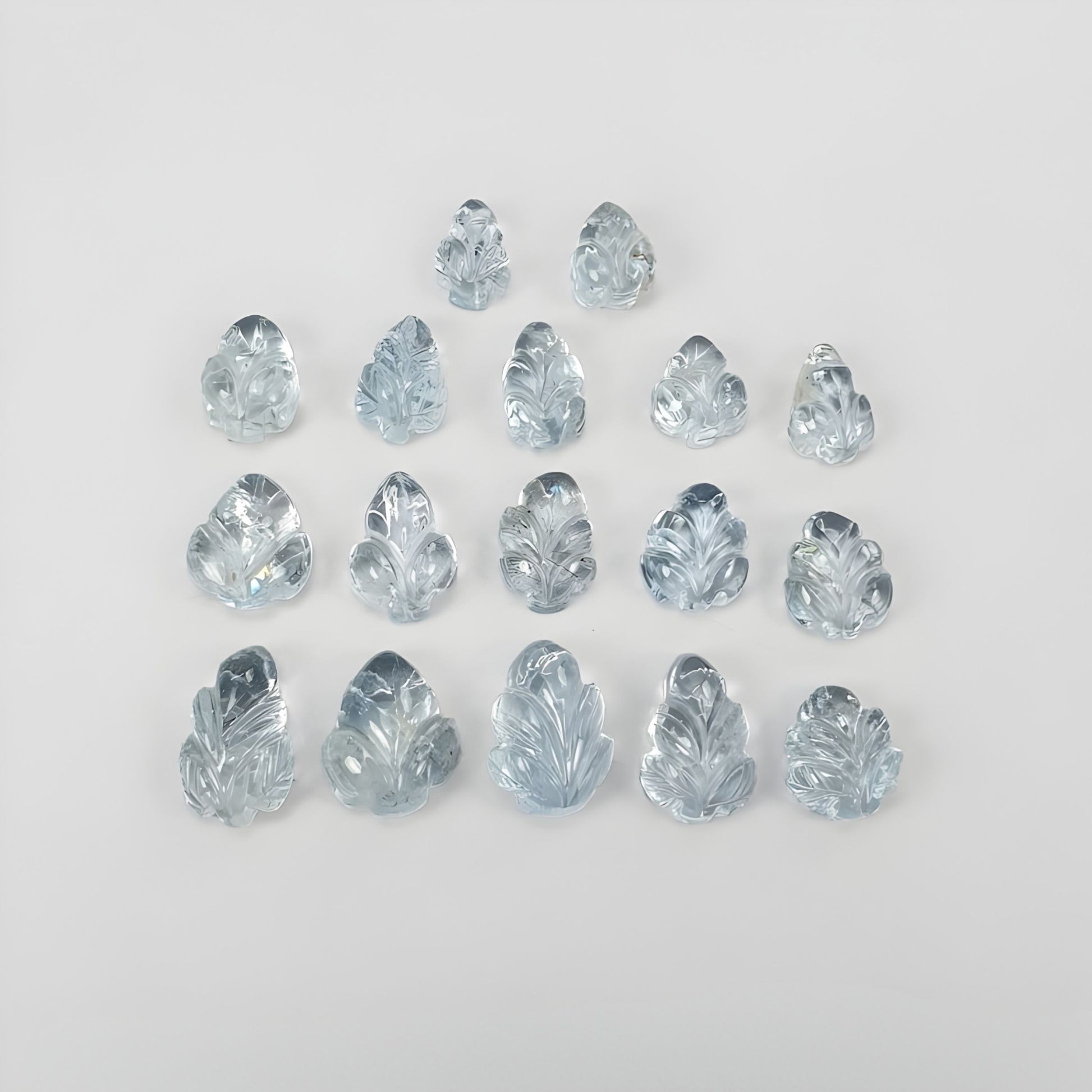 Aquamarine Carving Gemstone