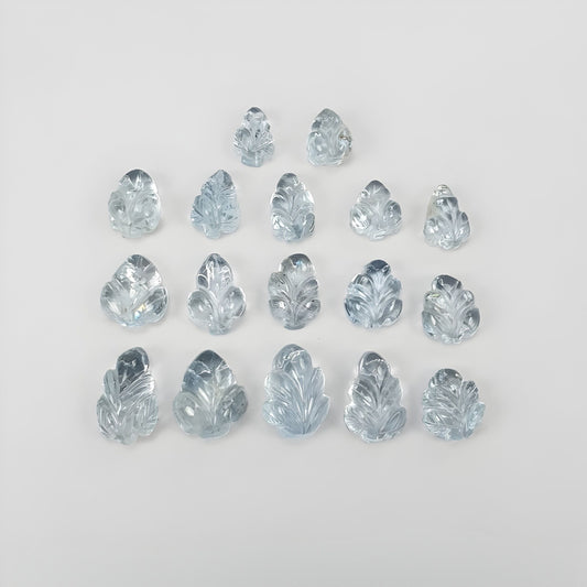 Aquamarine Carving Gemstone