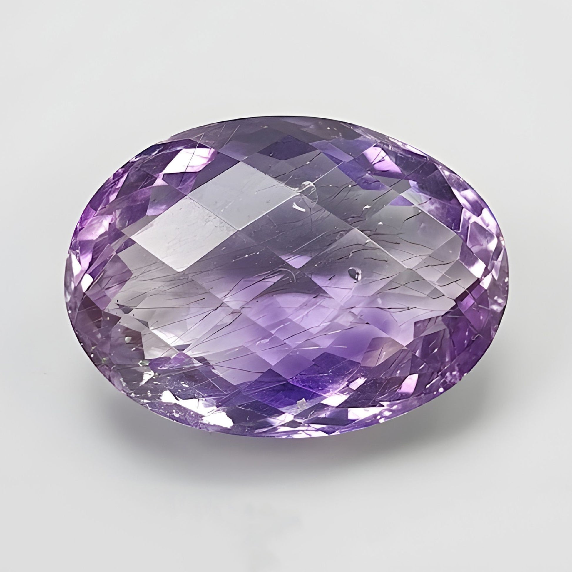 Rutil-Amethyst-Schliff