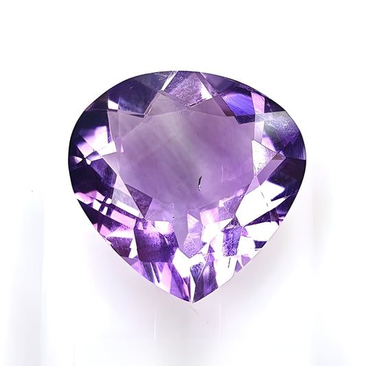 amthyst heart shape fancy cut