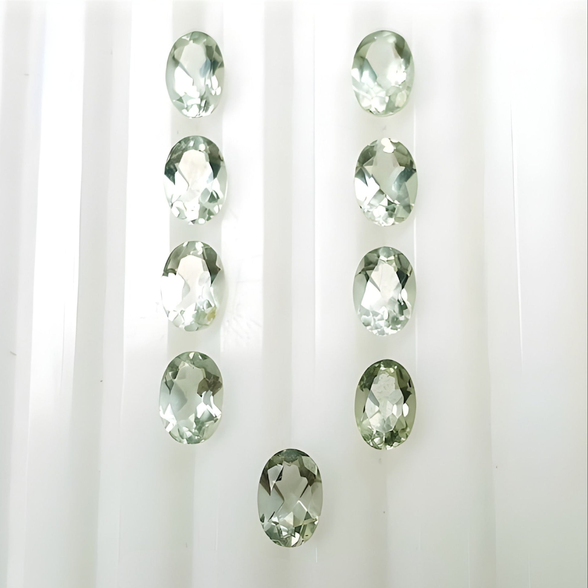 Prasiolite Amethyst Gemstone