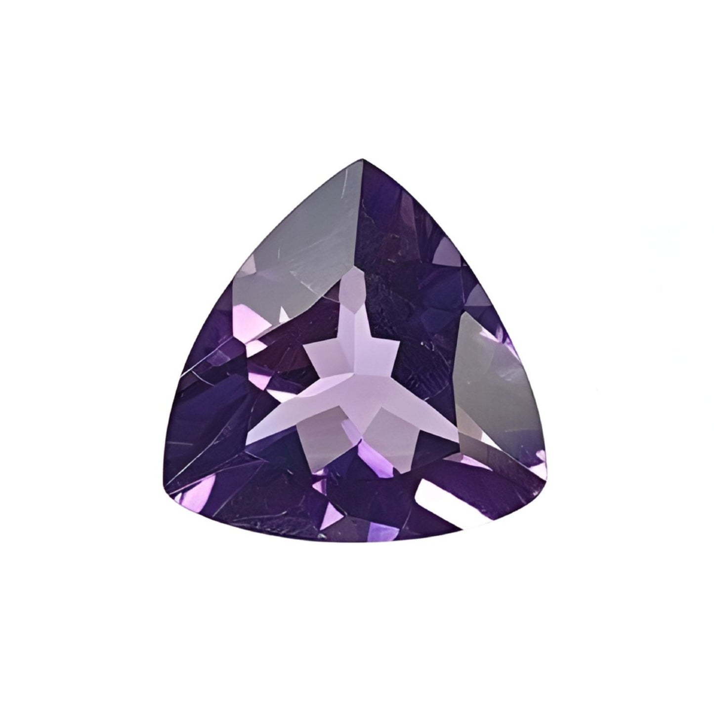 amethyst faceted cut gemstone