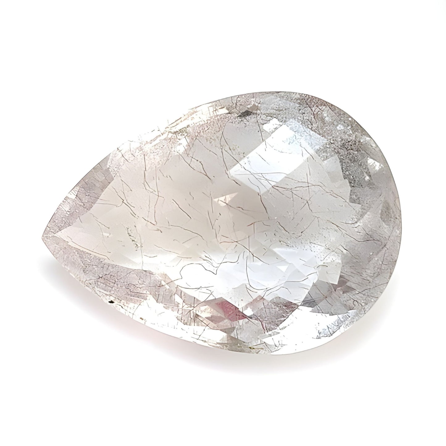 amethyst checker cut gemstone