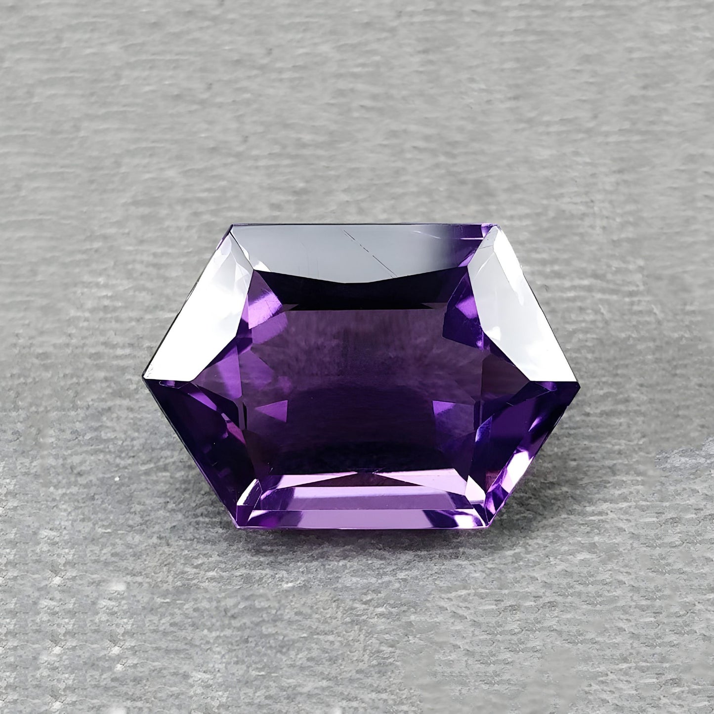 Amethyst-Facettenschliff